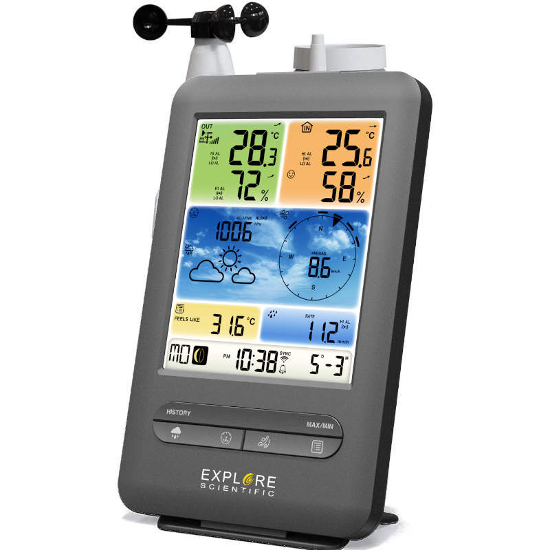 NB-7002585-WSX1001 Station Météo Pro wifi avec pression, capteur 5 en 1 7002585, WSX1001, 7002580, 7002581 ... BRESSER
<---Cliquez sur l'image pour agrandir---> NB-7002585-WSX1001 Station Météo Pro wifi avec pression, capteur 5 en 1 7002585, WSX1001, 7002580, 7002581 ... BRESSER